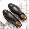 New Business Dress Single Shoes Leather Shoes Casual Large Size Pointed Casual Leather Shoes