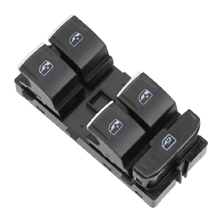 Reliable Replacements Window Switch with Short Circuit Protection ABS Power Window Switch Replaces 5G0959857E for Car 