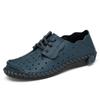 Scarpe da Uomo Taglie Forti Primavera e Autunno in Pelle Integrale Casual Trendy Britanniche da Lavoro Basse Scarpe Trendy