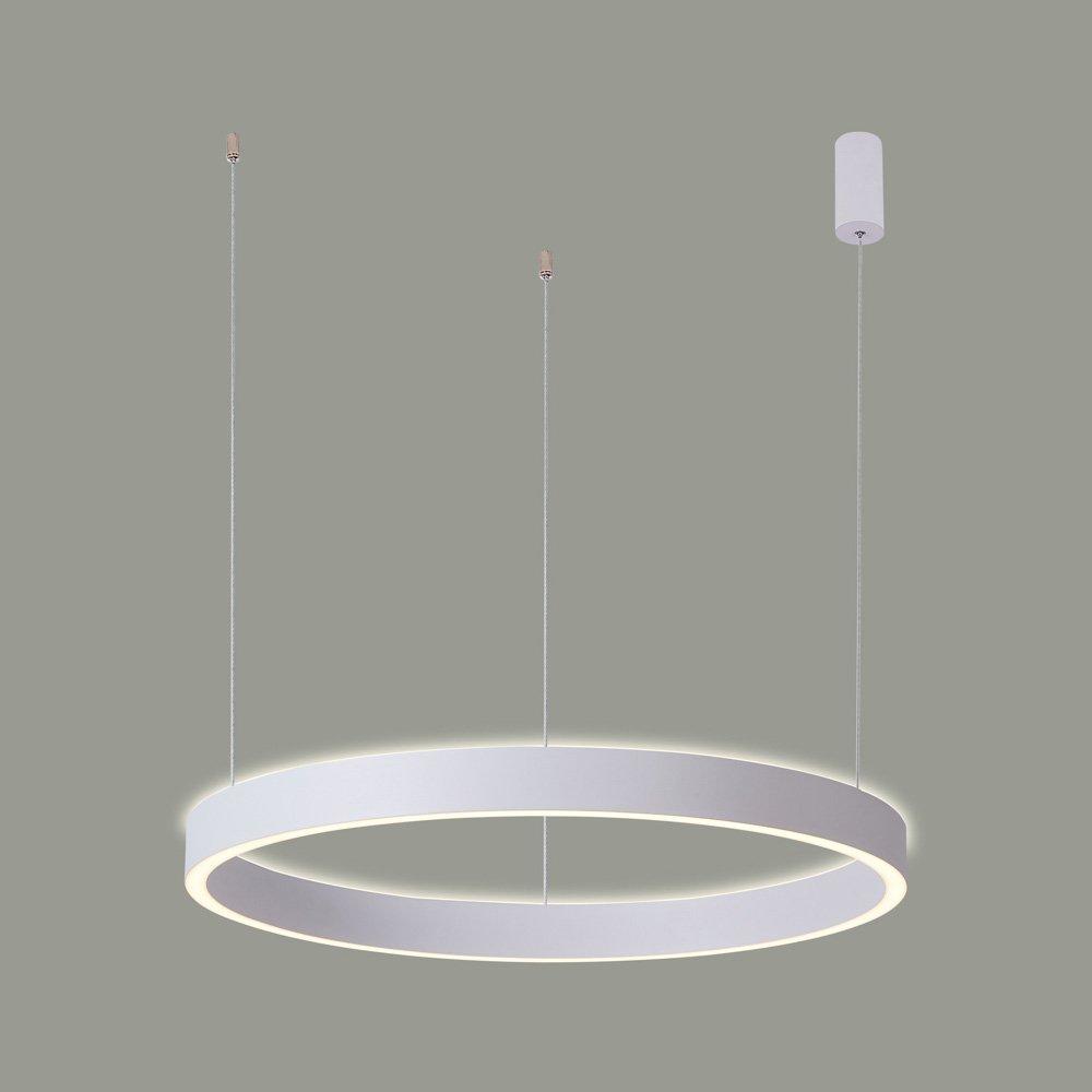 Lampa wisząca LED 80W BRASCO UP DOWN PND-56215D-080RPP-WH-3KS4K-TRDIMM Italux