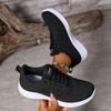 Fashion Mesh Breathable Casual Running Sports Shoes for Women Summer Fashion Platform Sneakers Woman Lightweight Non Slip Walking Shoes