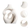 Ceramic Flower Vase Floral Arrangement Gift Desk Decorative Bouquet Planter Organizer for