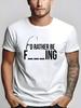 Fishing Lover Unisex Short Sleeve Tshirt Funny Hidden Pun FisherUnisex Quote Print O Neck Tee Outdoor Hobby Male Casual Fashion Tops
