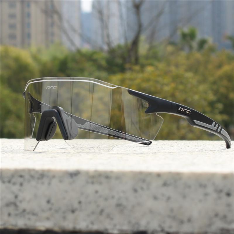 NRC Herren Radsport-Sonnenbrille UV400 TR90 Sport Fahrradbrille MTB Mountainbike Angeln Wandern Reiten Brillen für Damen sport