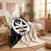 Coperta in Pile a Tema Swansea City Morbida e Accogliente in Peluche per Camera da Letto Divano Viaggio