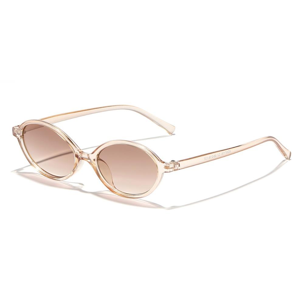 Leopard Print Sun Shades Glasses UV400 Eyeglasses Retro Oval Sunglasses  Travel шампанского