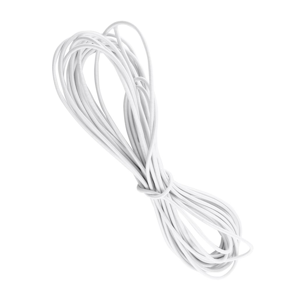 10Meters Stretch Bungee Rope Shock Cord Tie Down   Craft Jewelry Making(Black)