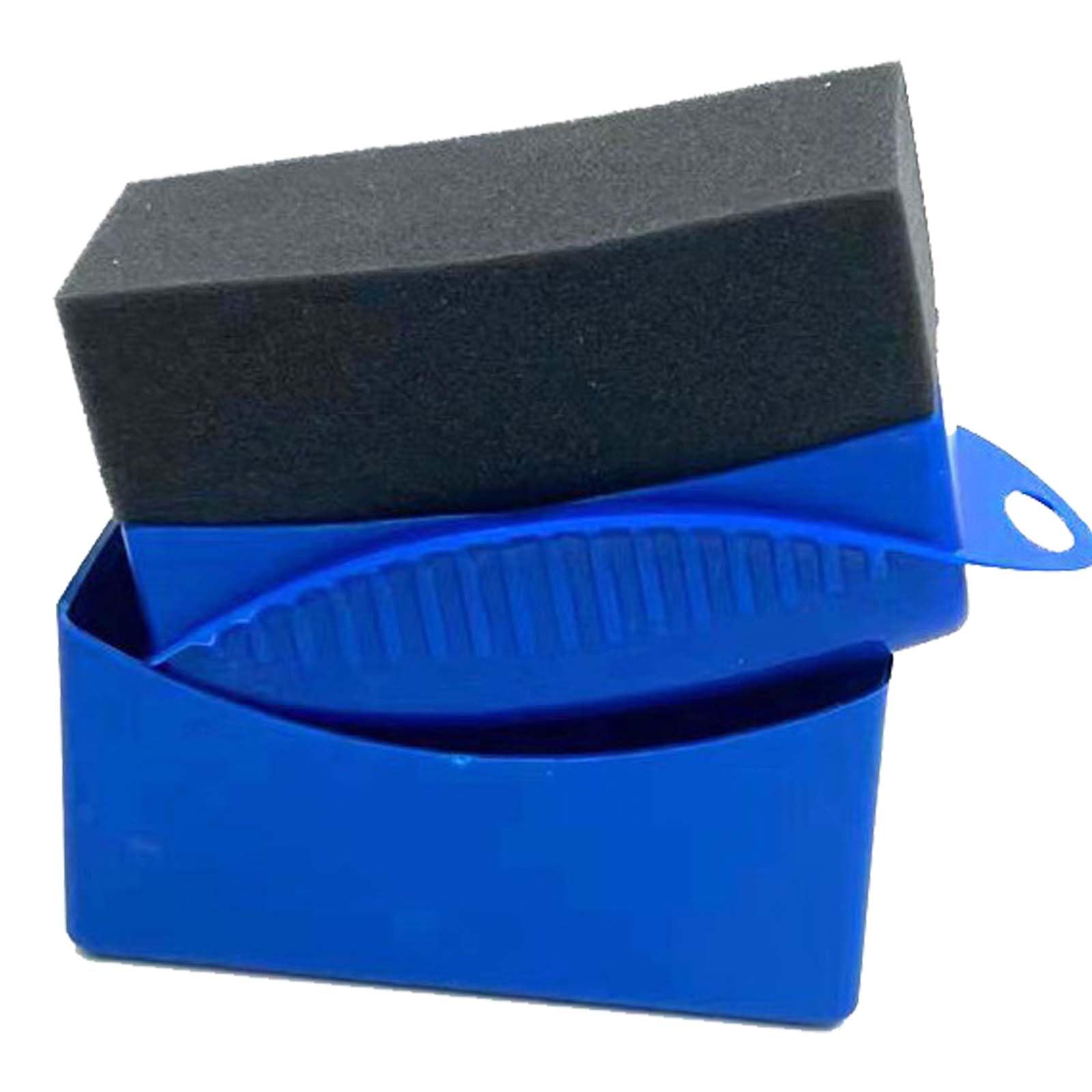 

PAVIKE Polishing Wax Buffing Car Tire Car Wash Sponge Brush with Car Care Descaling Suitable for Pad, Sponge, Cover, Absorbent, Flexible, синий