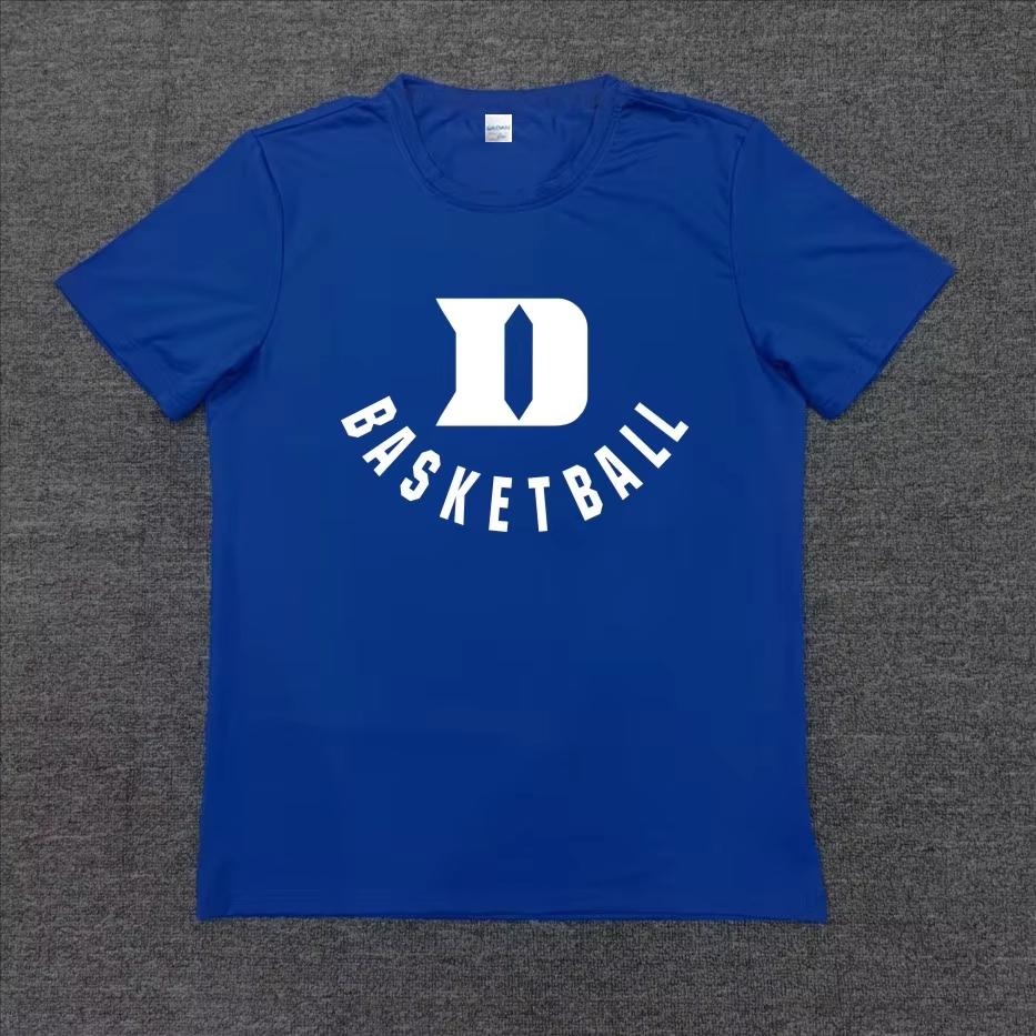North America Limited Duke North Carolina University Men's and Women's Basketball T-shirt Sport Cotton Short Sleeve Clothing