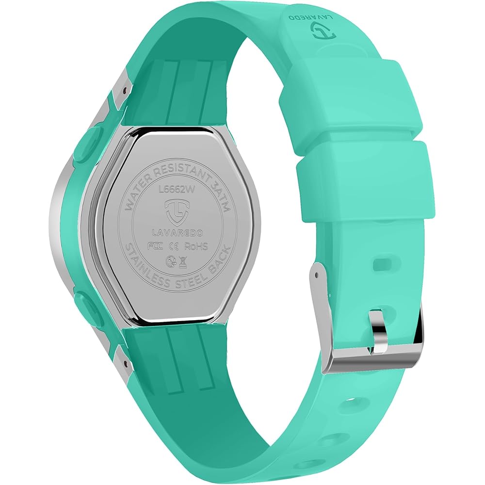 ShunkanSai Digital Women's Sports Watch Multi-Function Date Day Alarm LED Display Waterproof Outdoor Stylish