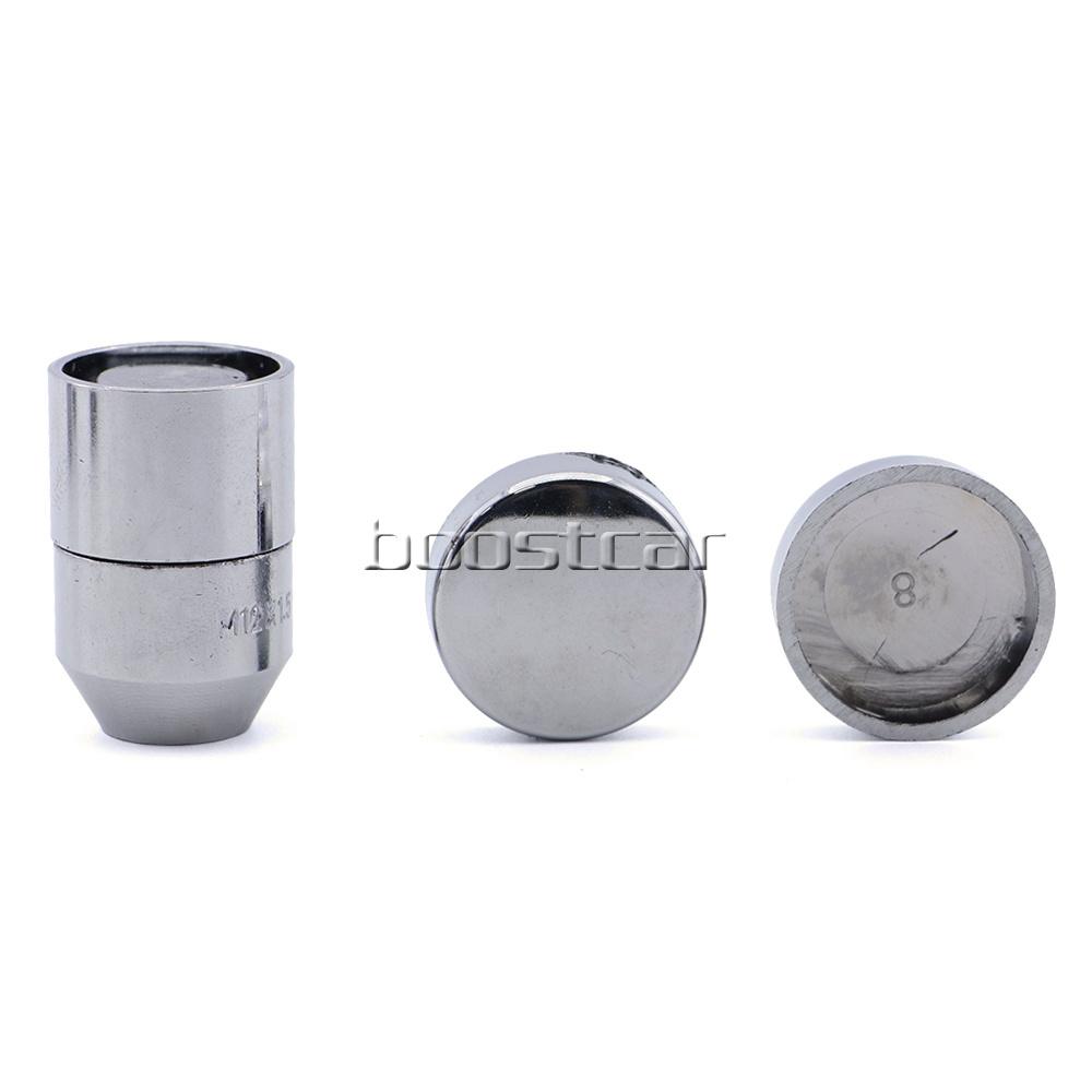 M12x1.5 M12x1.25 Universal Car Wheel Lock Lug Nuts with 2 Keys Alloy Steel Forged Auto Tire Wheel Bolts
