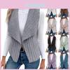 Herbst Winter Mode Und Damen Lässige Ärmellose Vielseitige Weste Jacke