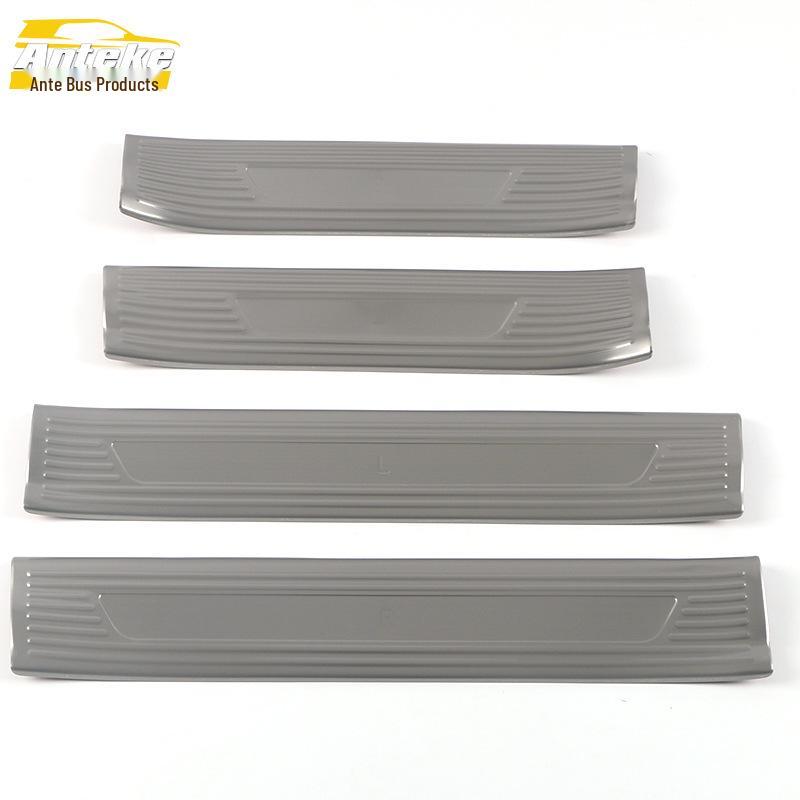 21 UNI-K Stainless Steel Sill Strips: Anti-Scratch Bumper Welcome Pedals