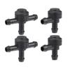 ACROPIX Windshield Washer Nozzle, Windshield Sprayer Nozzle, Compatible with Volvo C30, 2008-2013, Number 31391513/9178897, Black, 4 Pack