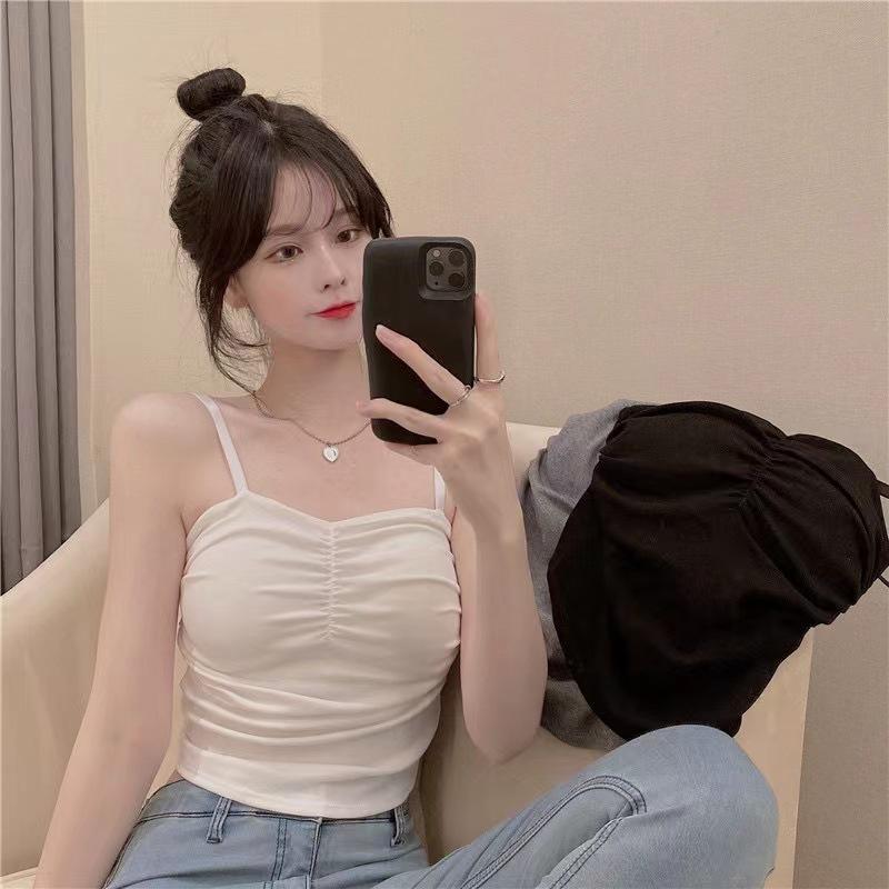 

Женская облегающая и утягивающая майка с плиссированными внутренними бретельками, красивый бюстгальтер на спине и верхняя одежда. one size белый