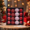 16Pcs Christmas Ball Ornaments Baubles Party Supplies Decorations Xmas Balls for Festival Party Birthday New Year Anniversary