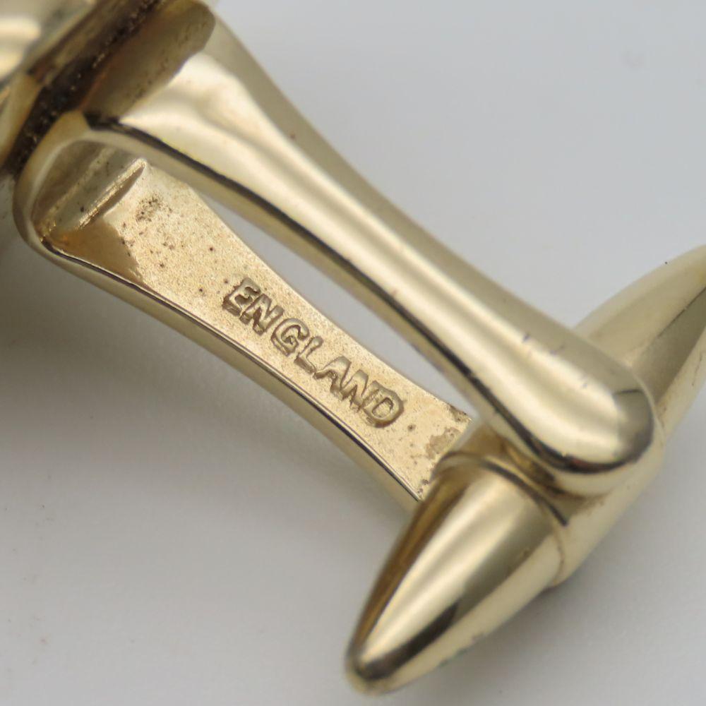 Used Wedgwood cuffs metal gold gold riding