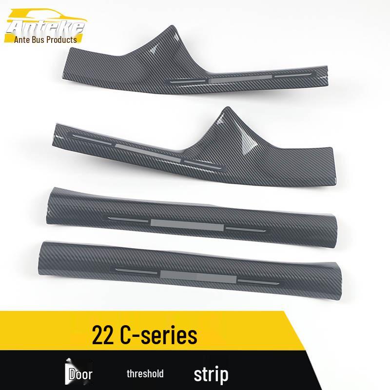 C-Class Long Wheelbase Sill Plate Trim Car Door Decoration Stickers