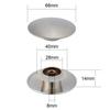 High Quality Barth Tub Basin Sink Bouncing Core Sink Fitting M8 Screw Thread Sink Drain Stopper Easy Pop-up Design
