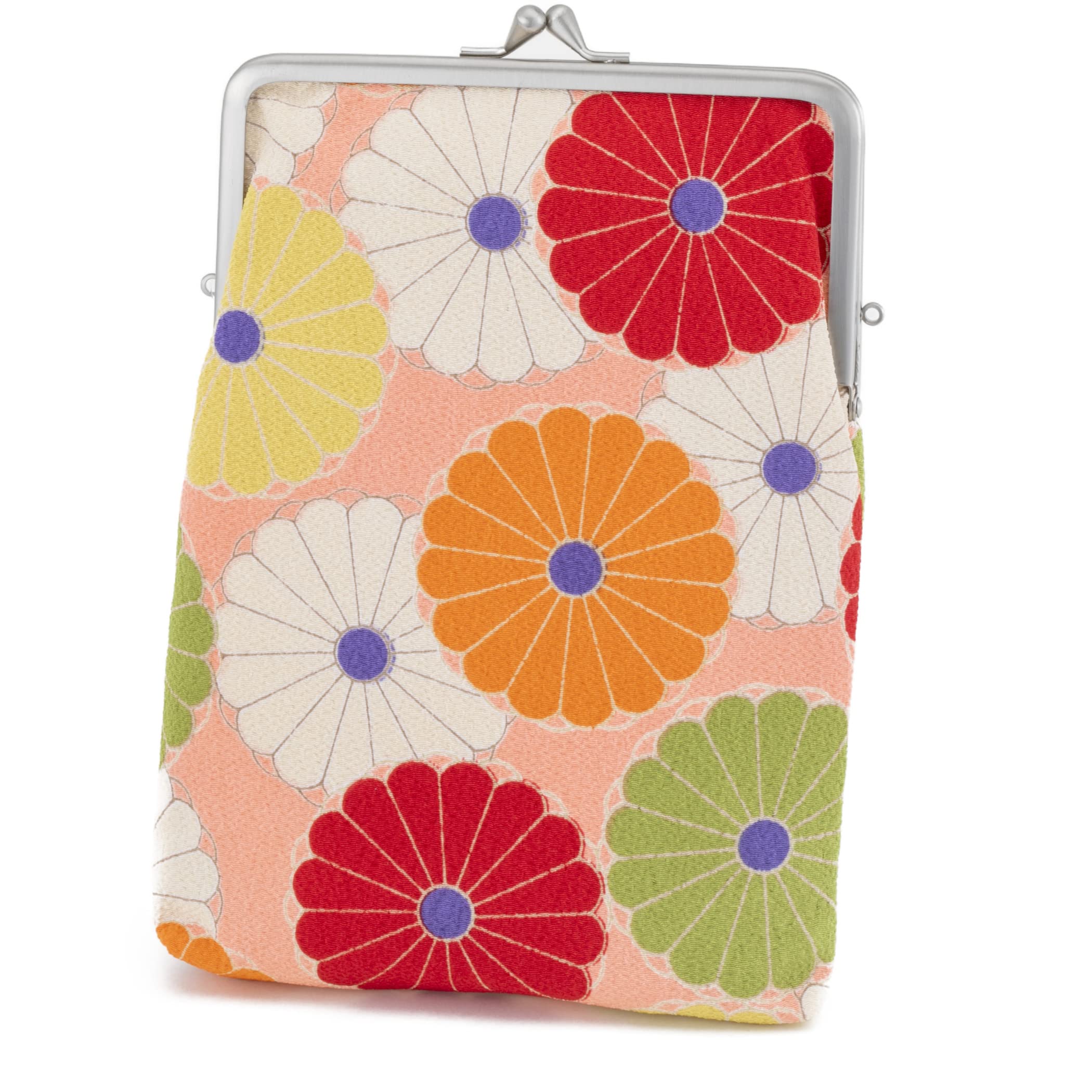 

Noren Goshuincho for 2 Design 22 x Depth Made in Square Clasp Seal Case Case/Purse (Chrysanthemum - Pink) 14cm, 2.5cm / Japan, Closure, Makeup,