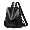 Women's Bag Anti-Theft Backpack Women's Autumn and Winter New Korean VersiPULeather Large Capacity School Bag Patter