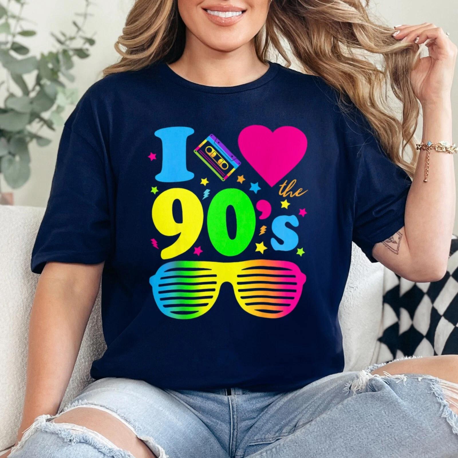 Vintage I Love 90 S Shirt, 90S Party Shirt, 90S Trip Shirt, 201582 XL
