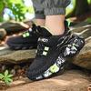Boys Running Shoes Kids 7-12 Years Lightweight Breathable Mesh Sneakers With Hook Loop