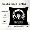 Vintage The C-Cure Rock Band Pillow Case Plush Fabric Soft Pillowcase Double Sided Print Sofa Cushion Cover Throw Pillow Cover