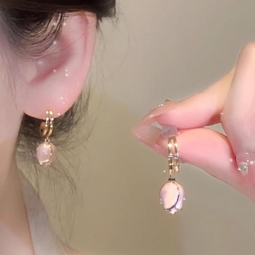 Chic and Unique High-End Mosquito Coil Disc Ear Clips: Sweet, Spicy, Elegant, and Cool Style Earrings