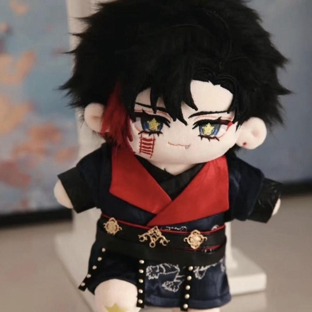 20Cm Anime Ying Zheng Plushie Stuffed Ying Zheng Dress-Up Doll Plush Doll Body Toys Collectible Figure Birthday Gifts
