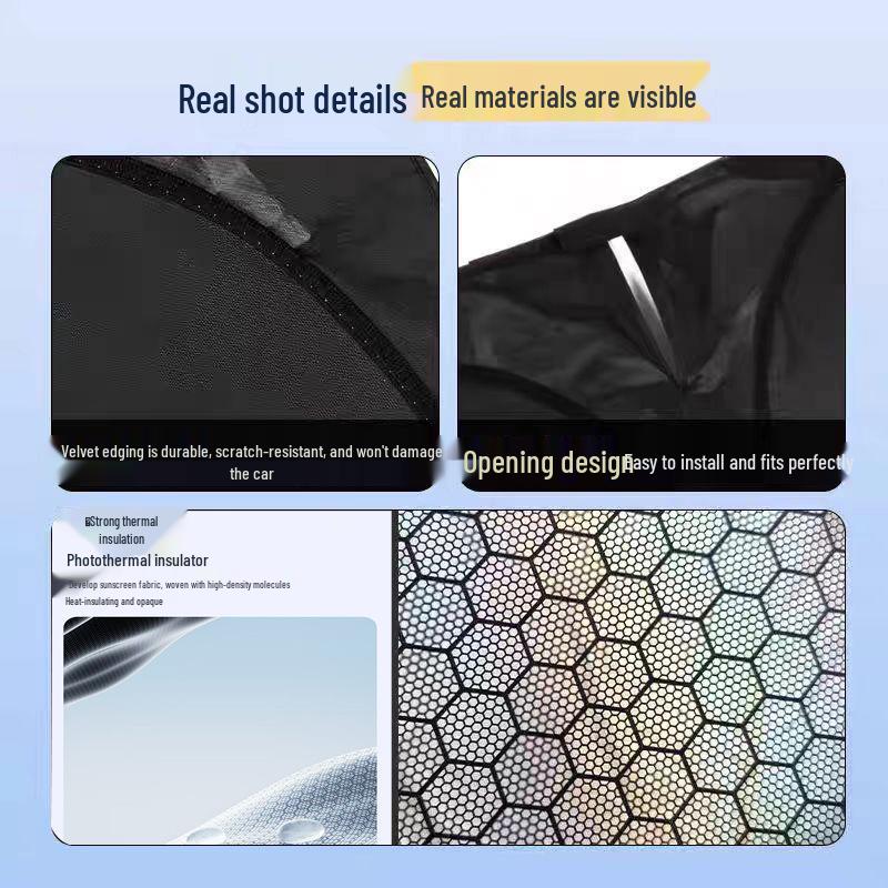 Graphene Car Windshield Sunshade: UV Protection, Heat Insulation, Strong Light Blocking