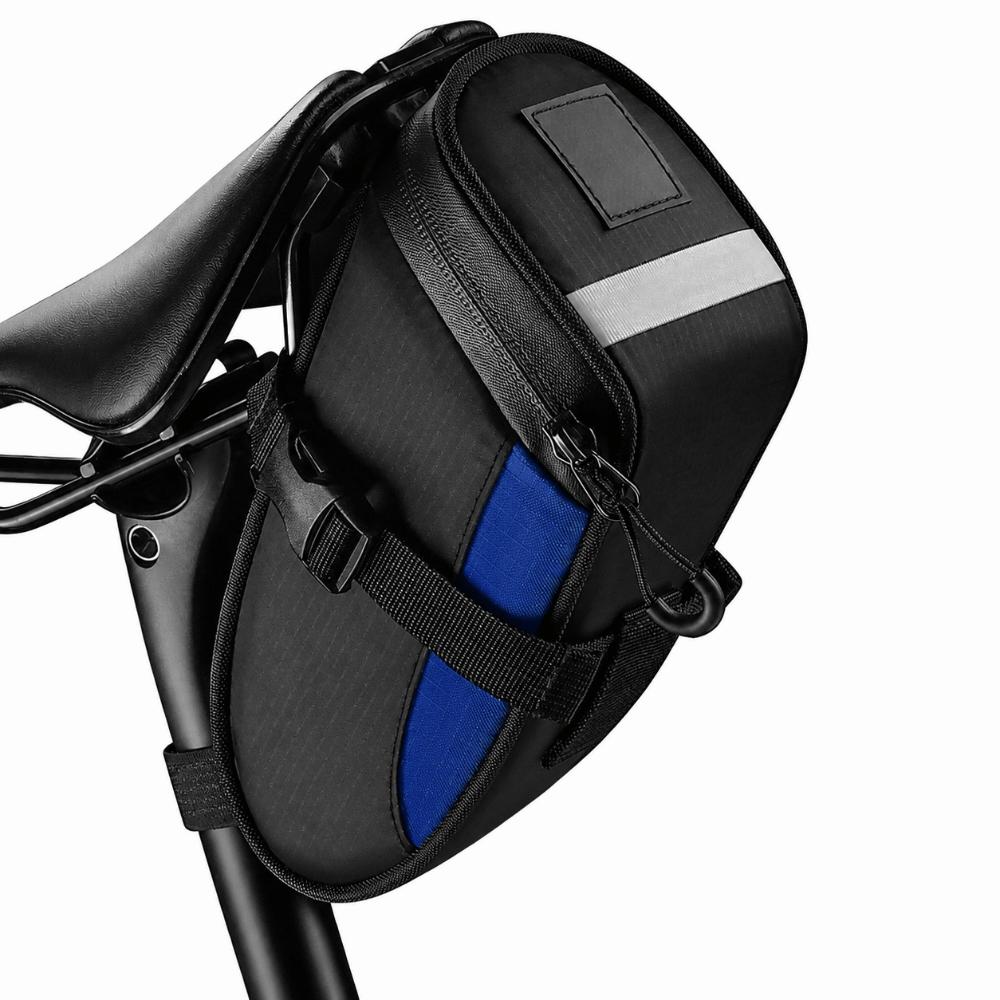 Waterproof Cycling Tail Bag 1.2L Capacity Bicycle Seat Bag  for Mountain & Road Bike