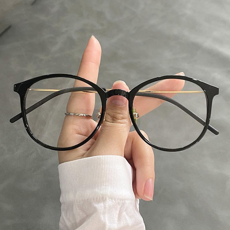 Ultralight Clear Round Myopia Glasses With Diopter -1 -2.5 -6.0 Stylish Designer Nearsighted Eyeglasses Anti Blue Light Glasses