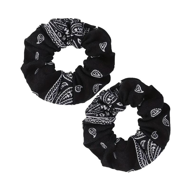 

2 шт./6 шт. Мягкие Диаметр 11 см Резинки для волос Хлопок Эластичная резинка для волос Женские Девичьи Держатель для хвостика Аксессуары для волос для женщин