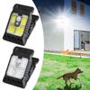 1pc Solar Security Light Outdoor Motion Sensor Clip Super Bright Garden Waterproof Outside Camping Lights
