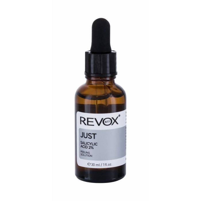Sérum pour le visage - Revox - Just Salicylic Acid 2% - Anti-acné - Peaux grasses - 30 ml