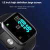 D20 Bluetooth-compatible Rechargeable Smart Watch Clock Calories Heart Rate Sleep Monitor
