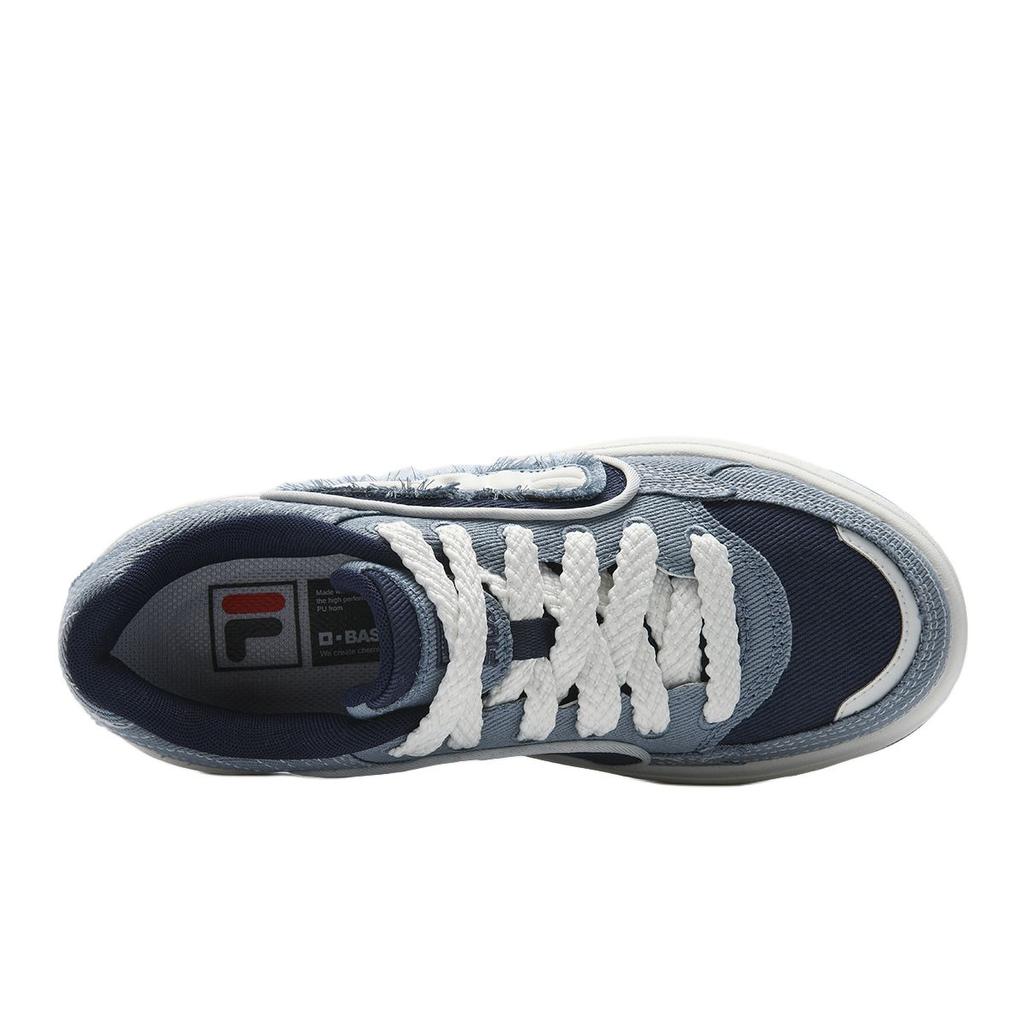 FILA BELLIS Abrasion Resistant Lightweight Height Increasing Low top Skateboard Shoes Women's F12W621205FWD