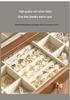 Solid Wood Multi-layer Large Capacity Jewelry Box - Wooden Wedding Gift and Ring Storage