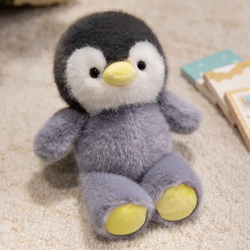 6 Styles Cartoon Running Animal Plush Toys Panda Penguin Rabbit Elephant Doll Cuddly Lively Companion Doll Funny Kids Gift