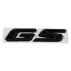 1pc 3d Metal GS Logo Emblem Decal Rear Trunk Side Fender Badge Sticker for New Regal Lacrosse Excelle XT Car Styling Tail Bumper