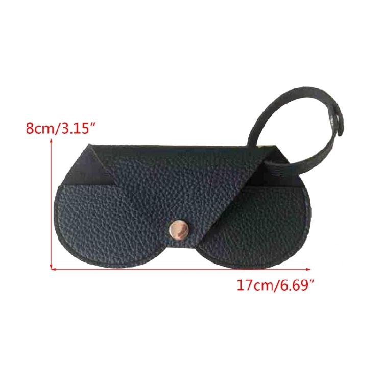 Eye Glasses Sunglasses Bag With Hanging Lanyard Glasses Storage Cover Container