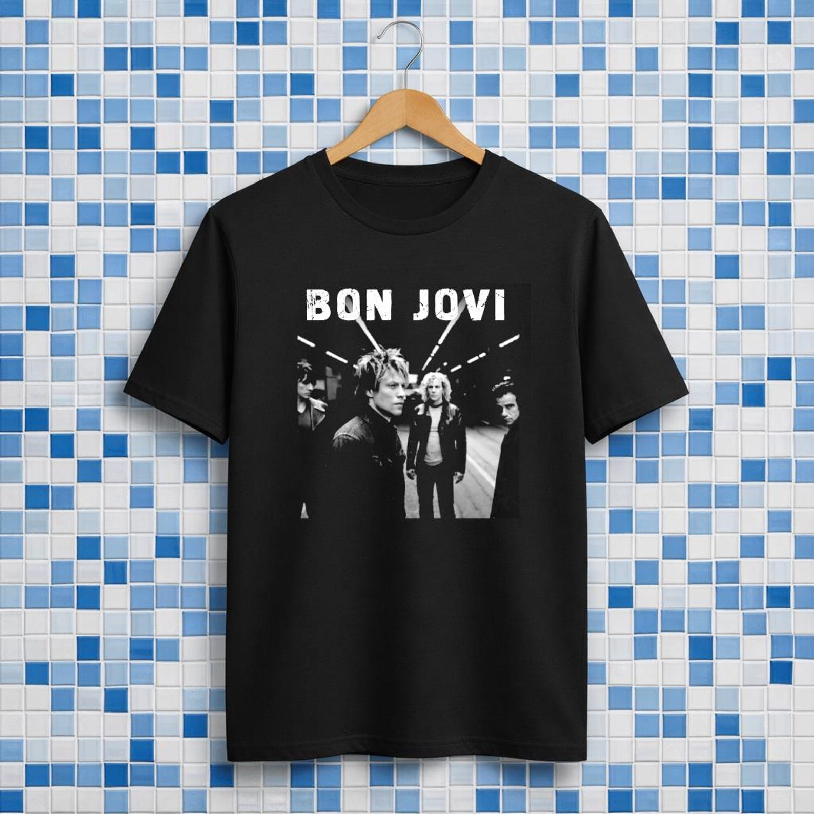 Bon Jovi It_s My Life Premium Ultra Cotton Black T-Shirt L