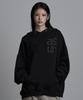 Star Eyelet Hoodie Black