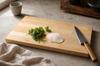 Hiba Kitchen Natural Aomori Hiba Cutting 39 x 24 x 2 Flat Grain x Straight Made in Warp Resistant Board, Handcrafted, cm, Approx. 785g, Grain, Japan,