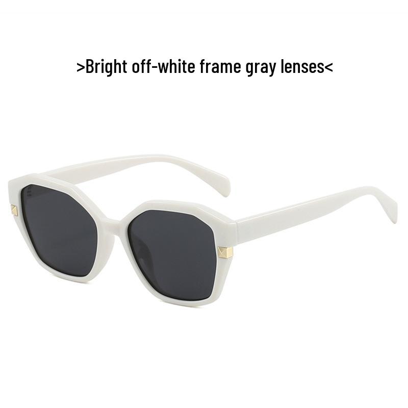 Geometric TR Sunglasses: UV400 Protection, Anti-UV, 4 Colors Available.