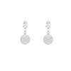 Korean Micro-inlaid Zircon Stud Earrings for Women, Elegant, Exquisite, Niche, Fashionable and Versatile Earrings, Light Luxury and High-end Earrings.