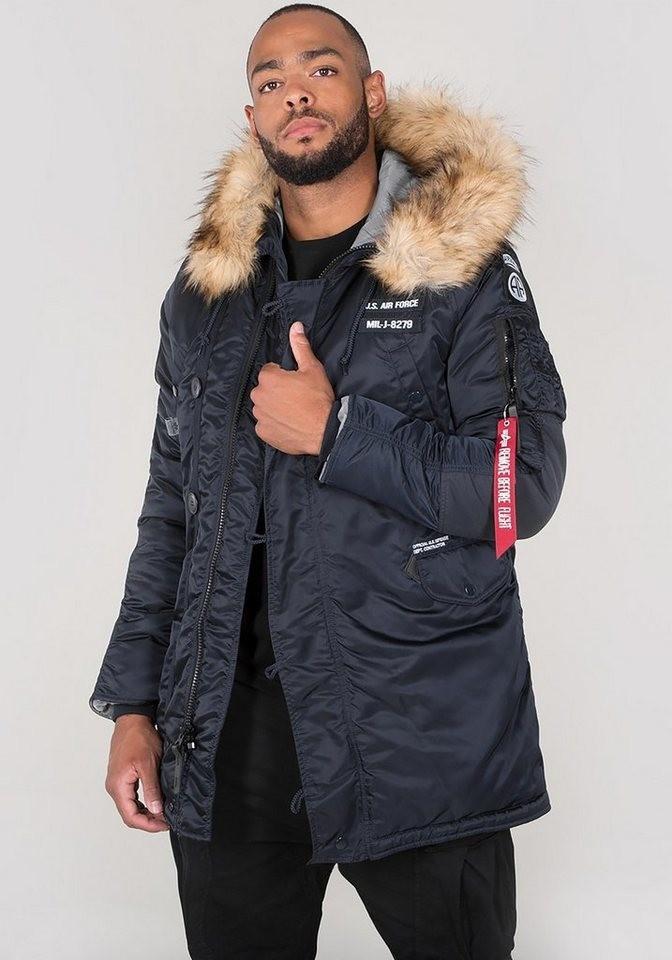 Зимняя куртка Alpha Industries N3B Airborne rep. blue