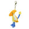 SunLemon Fluffies Regenbogen Schlüsselanhänger Pteranodon 17 x 10 x 14 cm Taschenanhänger Dinosaurier Bunt Niedlich SNS Plüschtier Fotografie Orange P-2023