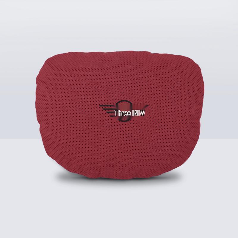 Perforated Suede Waist Cushion for BMW MINI Cooper F55/F56 Headrest